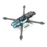 Diatone Roma F7 290mm Racing Drone Frame Kit 4mm 3K Fibra de carbono Accesorios para drones rápidos y ágiles